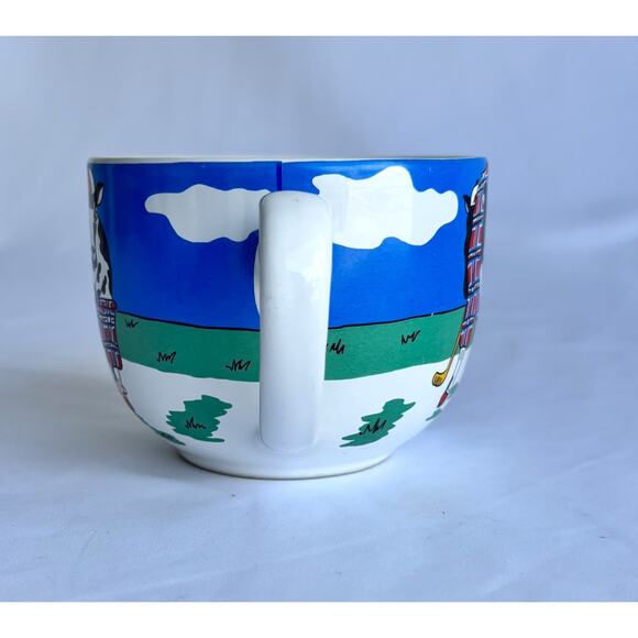 JCP Home Collection Cow Playing Golf Coffee Mug - Picture 5 of 7